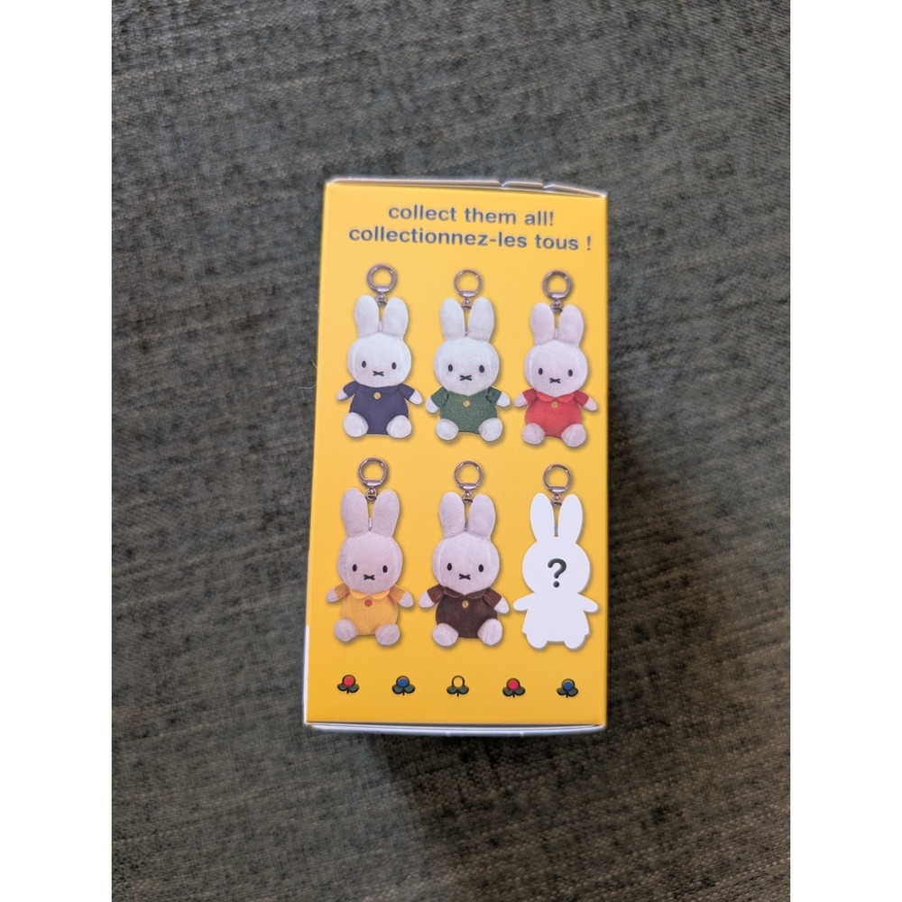 Miffy Color Pop Full Body Plush Keychain Blind Box Kawaii Backpack Clip New
